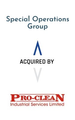 Special Operations Group Acquired By Pro Clean Industrial Services Inc.
